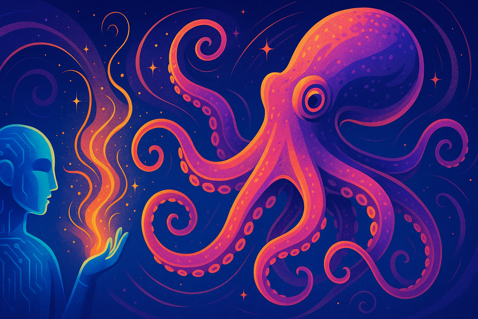 Working with Claude “styles” to Conjure an Octopus